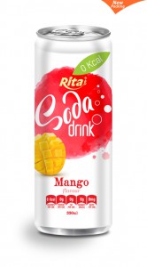 330ml Soda drinkMango Flavour 2